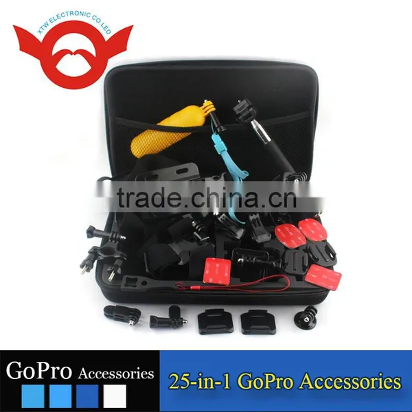 25-in-1 GoPro Accessory Kit for Gopro Hero 2/3/3+/4/4 Session photo-5