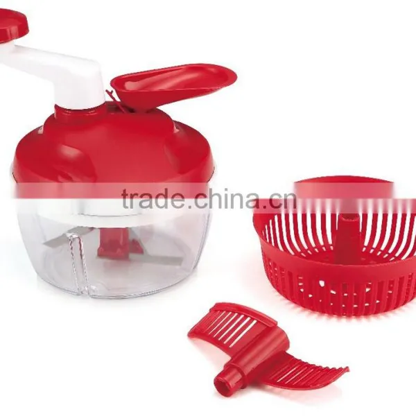 Multifunctional Plastic Salad Spinner Food Processor and Chopper photo-2