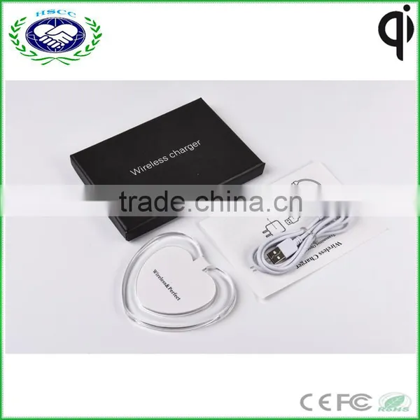 Clear Love Charger qi Wireless Charger for Universal Smart Phone photo-3
