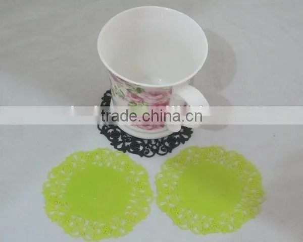 PVC Tea Cup Bar Mat Coaster Vegetable Shaped Coaster Coaster Bus Toyota Coaster Bus photo-2