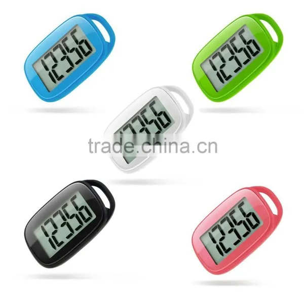 GM 7 Days Memory 3D Sensor Digital Precise Pedometer manual Activity Monitor LCD Pedometer