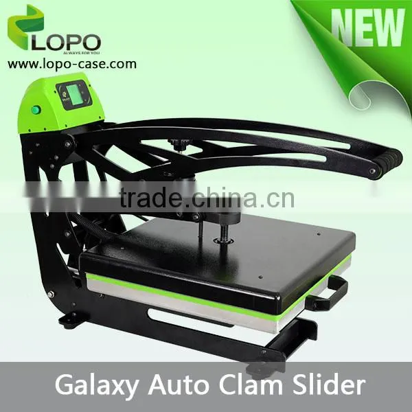 NEW Arrival Galaxy Auto Clam Slider Heat Press Machine for T-shirt Printing Quality Choice photo-2