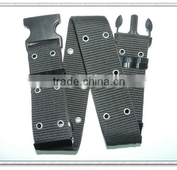 57mm Black Army Military Canvas Belts,custom Military Belt photo-4