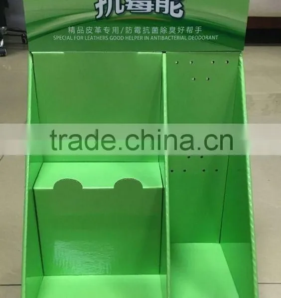 China Supplier New Product Custom Cardboard Display Stand 2 Tier photo-2