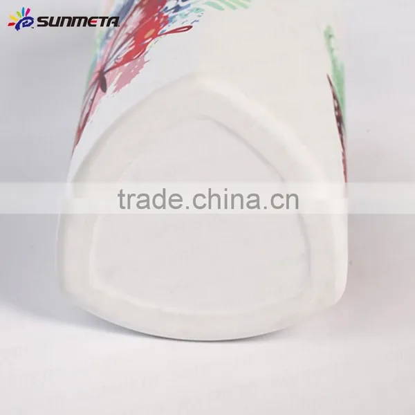 Sunmeta Factory Price 600ml Sports Bottle Triangle Shape Sublimation Sports Bottle photo-3