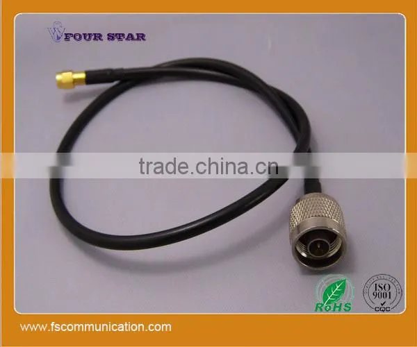RG58 Cable Assembly SMA RP-male Crimp to N Male Crimp Connetcors photo-3