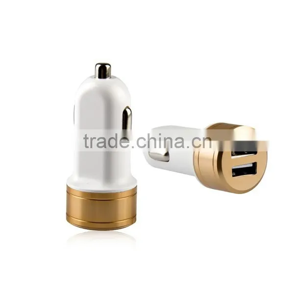 2015 New Model 5V/3100mA Dual Usb Car Charger for All Devices