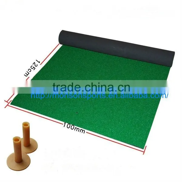 Driving Range Golf Mat Practice Golf Driving Mat Artificial Grass Rubber Mat