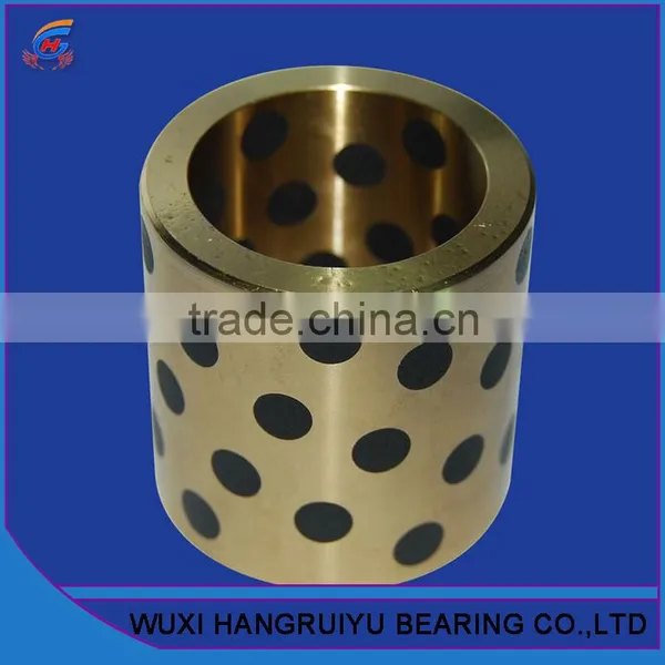 35 * 45 * 50 mm Steel and Bronze Graphite Embeded Oilless Bushing Bearing Used in Injection Motion Machines photo-2