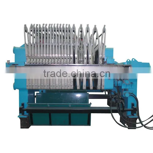 800 Series Program Controlled Automatic Filter Press With Tilting Device