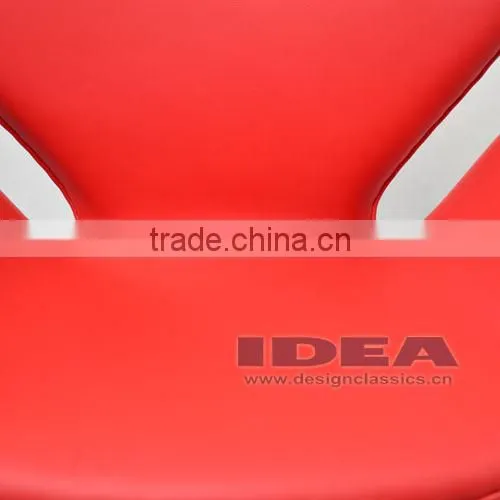 Replica Arne Jocabsen Swan Chair - Red Genuine Leather photo-6