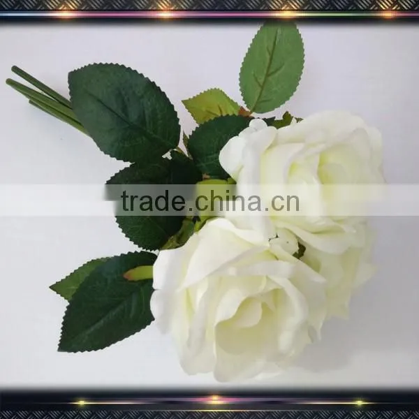Cheap Wedding Bouquet Artificial Rose Wholesale photo-2