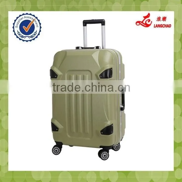 Different Colors China Supplier Eminent Aluminum Trolley Beauty Case PC Luggage Set photo-5