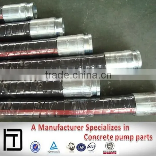 China Supplier Steel Wires Concrete Pump Rubber Hose photo-4