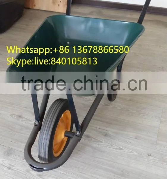 Farm Barrow Wheel Garden Metal Construction Wheelbarrow WB3800 photo-4