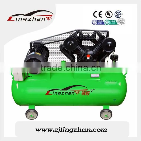 Automatic Twin Head Diesel Protable Piston Type Direct Air Compressor 380V