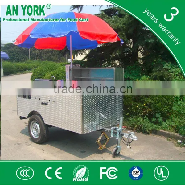 HD-21 Fiber Glass Hot Dog Cart Pearl Pannel Hot Dog Cart Hot Dog Cart for USA Standard photo-2
