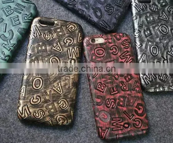 Ultra Thin Letter Pattern Phone Case For IPhone 6s/6s Plus photo-2