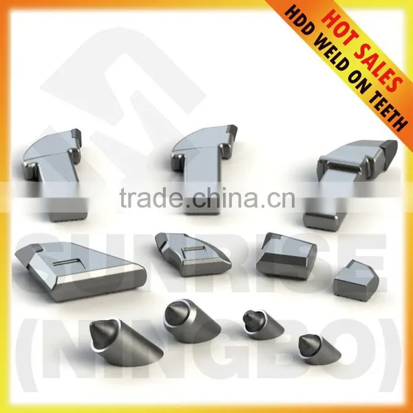 HDD Horizontal Directional Drilling Machine Backreamer Bits Teeth