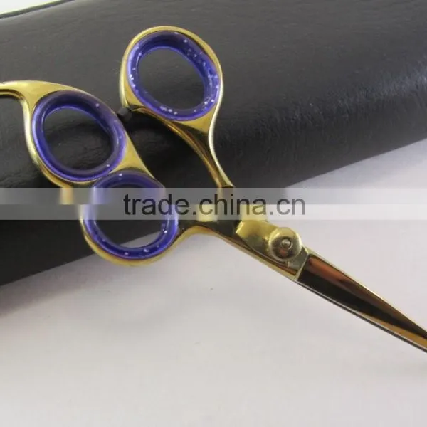 Gold Color Barber Scissors Free Shipping 50 Pieces photo-5