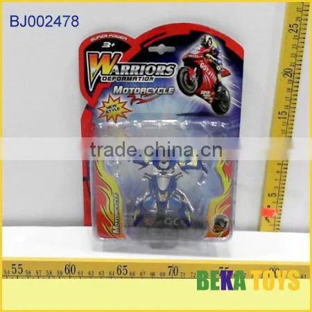 DIY Transform Toy Self Assembling Plastic Toy Motorcycle