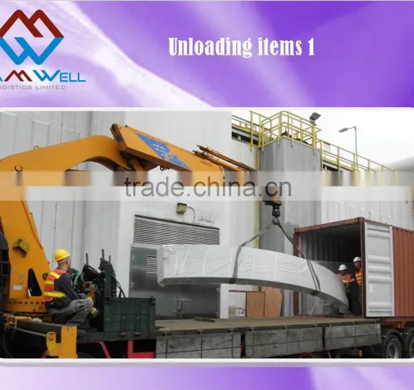 Project shipment Stonecutters Island Sewage Treatment Works of Hong Kong Logistics