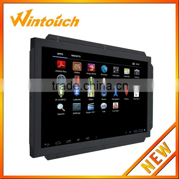 32 Inch IR Touch Screen Lcd Monitor for Bank Hospital Station photo-6