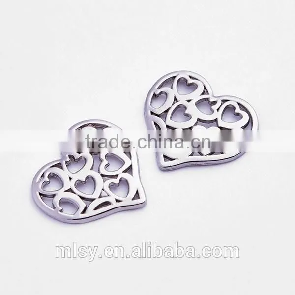 Heart Shaped High Quality Sewing Labels for Dresses Brightness E2-80014 photo-4