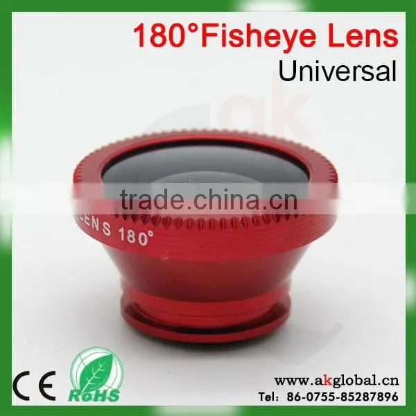 180 Degree Fish Eye Lens With Clip,fisheye Lens Mobile,mobile Phone Camera Lens photo-3