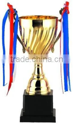 High Quality Three Sizes Gold Metal Craft Award Souvenir Trophy Cup photo-2