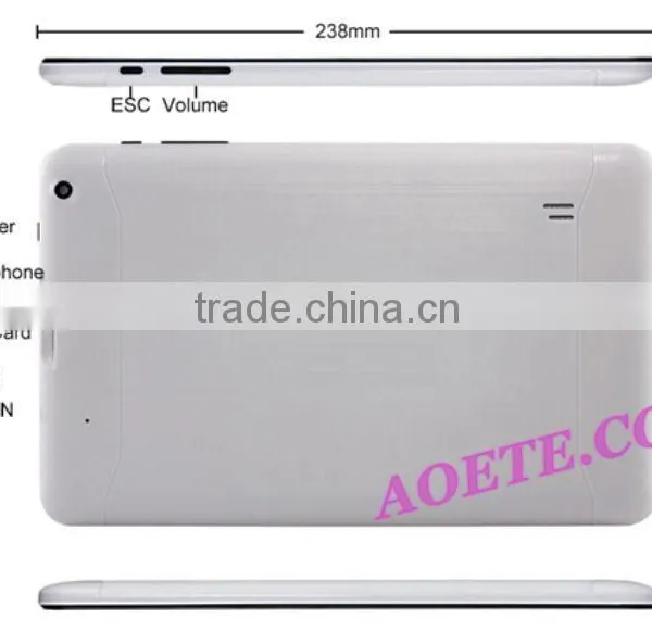 China Oem Cheap 9 Inch Actions Atm7029 Quad Core 3g Tablet PC Wifi Bluetooth HD Screen More Colors Available photo-6