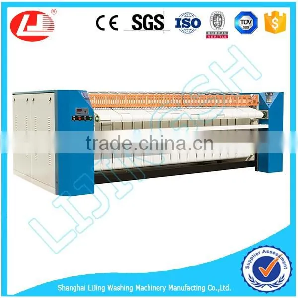 2016 Top Sell!1 roller bed sheet steam laundry ironer machine 2000mm for sale