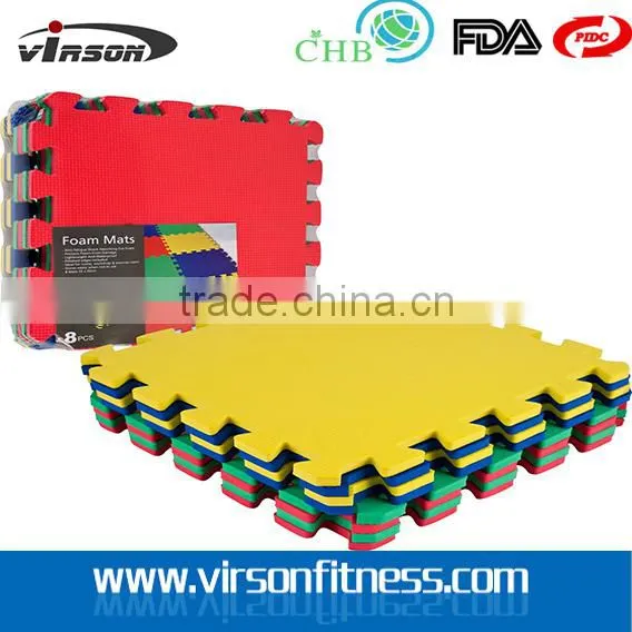 Virson Colourful Plastic Eva Foam Interlocking Floor Mats photo-2