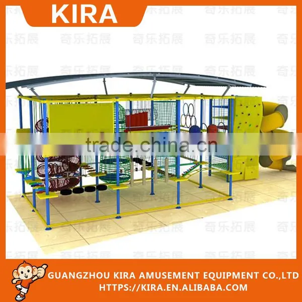 Kids and Adults Obstacle Course Ropes Indoor Adventure Playground Quality Choice