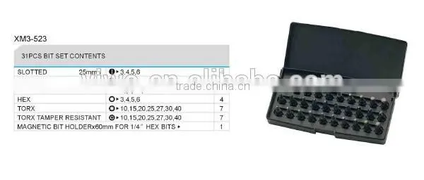 CR-V 6150 31pcs Bit Set photo-2