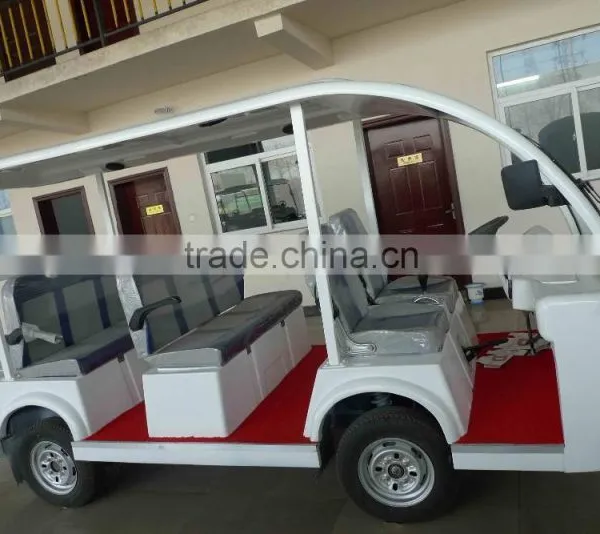 China Beautiful Design Electric Sightseeing Car!!! Bilayer Laminated Glass,wearproof and Anti-skidding photo-2