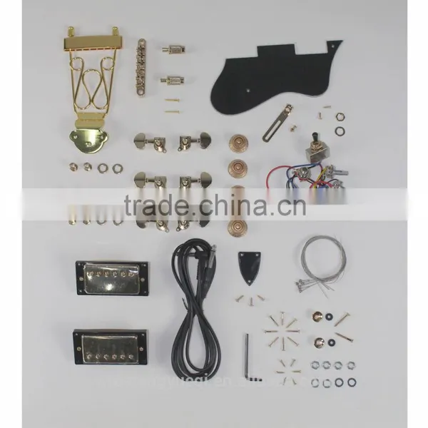 Wholesale ES Body With Two f Hollows Guitar Kit photo-2