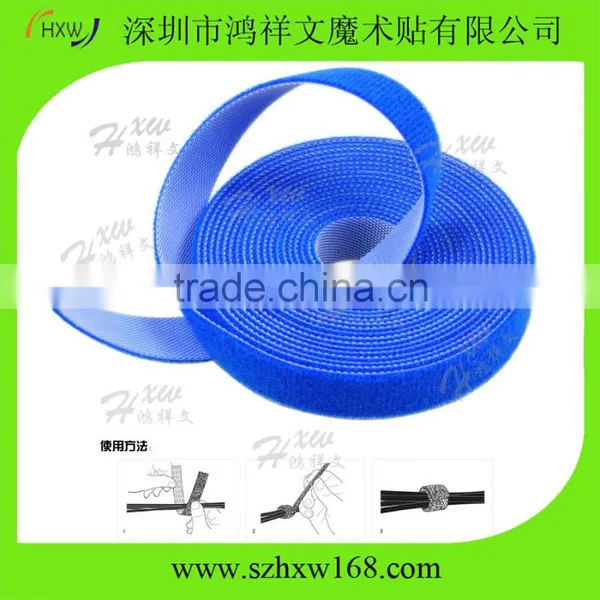 Self-gripping Micro Cable Ties Roll Double-side Hook and Loop Tape photo-5