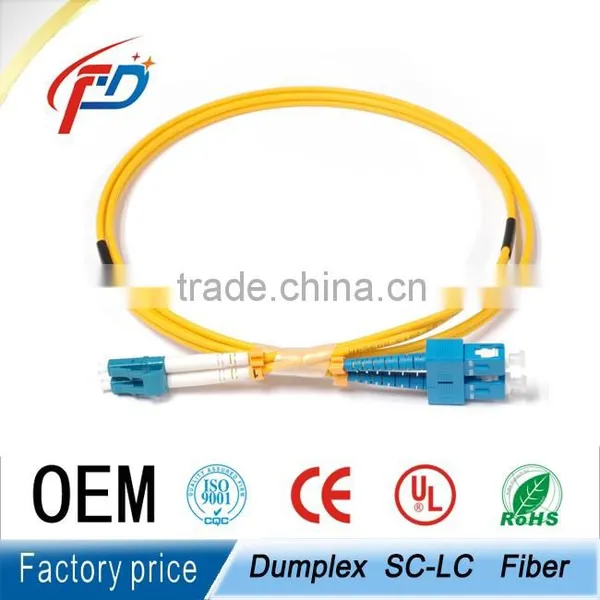 2 Cores Duplex SC/ups-LC/ups Fiber Optic Patch Cable in Communication photo-4