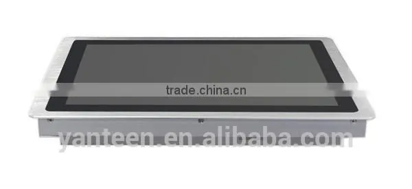 3mm Ultra -thin IP65 Front Panel 21.5inch Industrial Panel pc With 5-wire Resistive Touchscreen photo-3