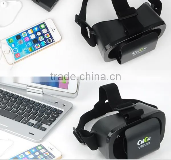 2016 New Style ABS Plastic VR Box 2.0 Bluetooth Gamepad 3D Glasses Virtual Reality Headset photo-5