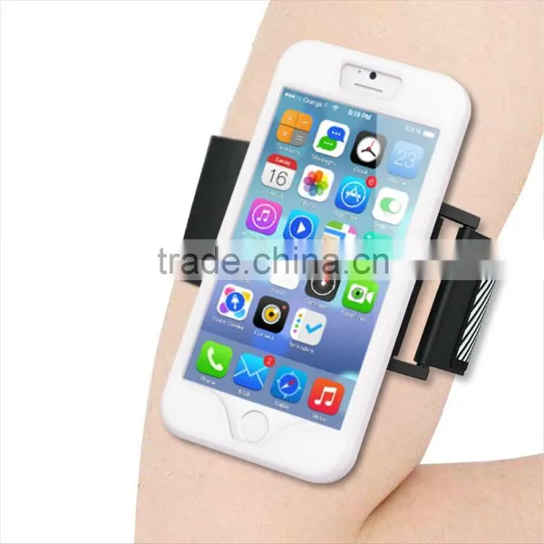 Hot Selling Armband Phone Case for IPhone 6s Silicone Shockproof Bicycling Armband With Mobile Phone Protective Case photo-6