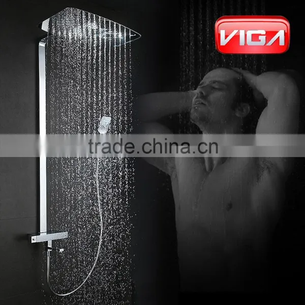 China Factory Sanitary Ware Bathroom Faucet Thermostatic Shower Set photo-3
