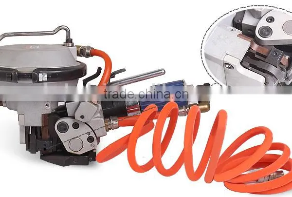 Handheld Pneumatic Push Combination Steel Strapping Tool 16mm 19mm photo-2