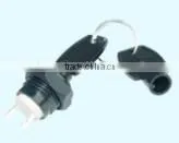 16mm Key Lock Switches 3 Position Key Switches,electrical 16mm Metal Key Lock Switch On/off photo-1