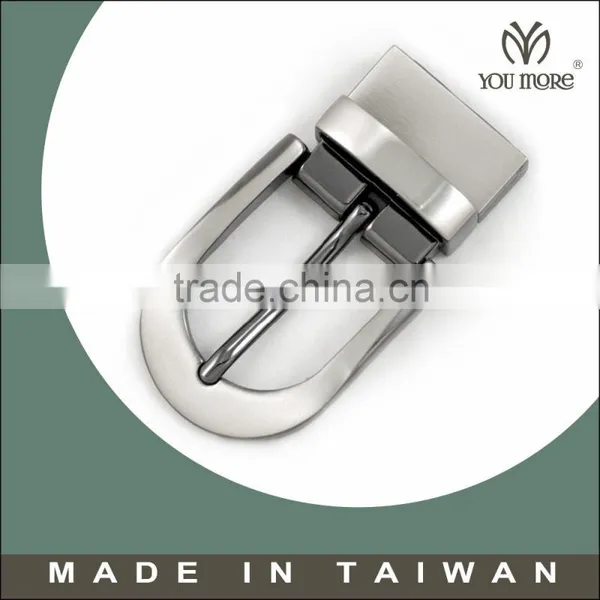[Taiwan YM] Men Reversible Metal Belt Buckle Manufacturers