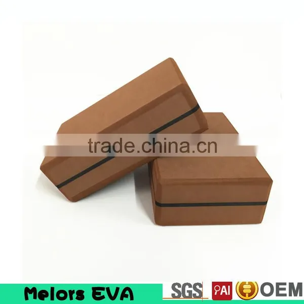 Melors High Quality Manufacturing Company! Wholesale Premium Eco-friendly Yoga Accessory Sticky Yoga Brick Foam Yoga Blocks photo-3