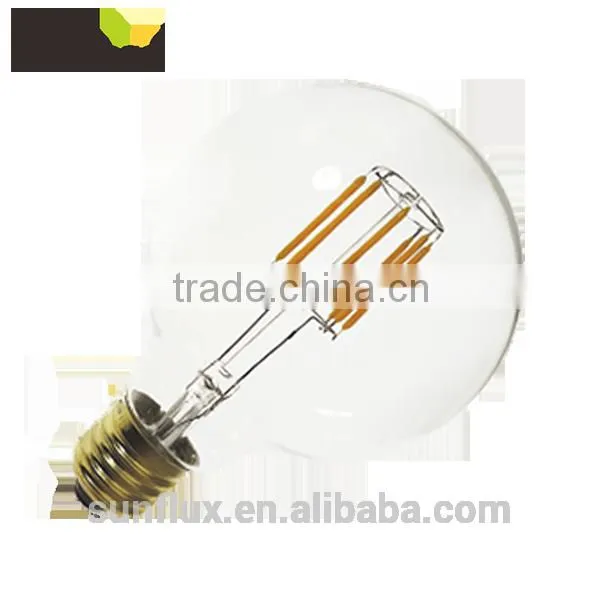 3.5W COB Filament G95 Led Bulbs E27 Base
