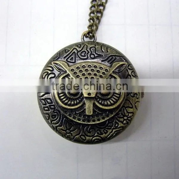 Kids Animal Pattern Thin Pocket Watch photo-5