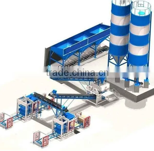 in Burma Popular Concrete Mixer Plant photo-3